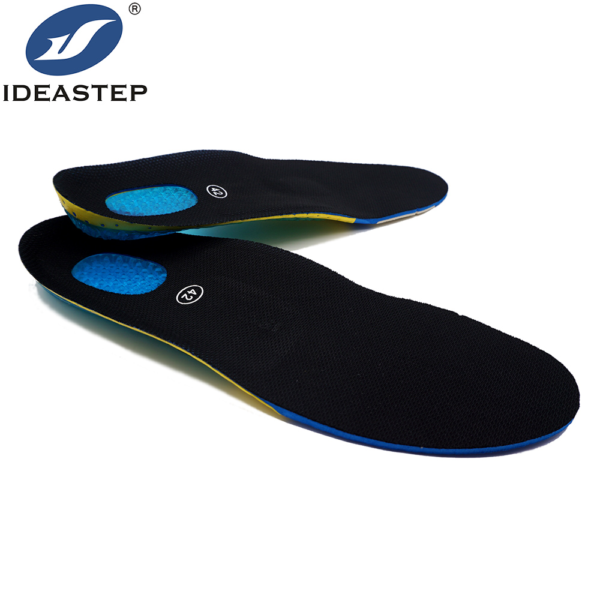 Athletic anti fatigue shock absorber running insoles 025A
